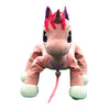 Peppy Pets Pink Unicorn Toy Bouncing Interactive Pet No Batteries Required