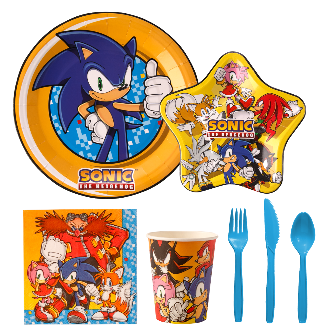 Sonic The Hedgehog Birthday Party Kit | MMT – Mighty Mojo Toys