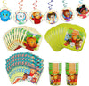 Daniel Tiger's Neighborhood Party-In-A-Box - 61 Pieces Party Kit