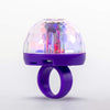 Disco Ring Light-Up LED Glowing Plastic Party Accessory Color Changing Mighty Mojo