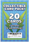 Pokemon TCG 20ct Card Pack 2GX 18 Holograms Exclusive Expansions Trading Game Mighty Mojo