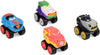 DC Speed Squad Minis Cars 4pk Superman Batman Flash Joker